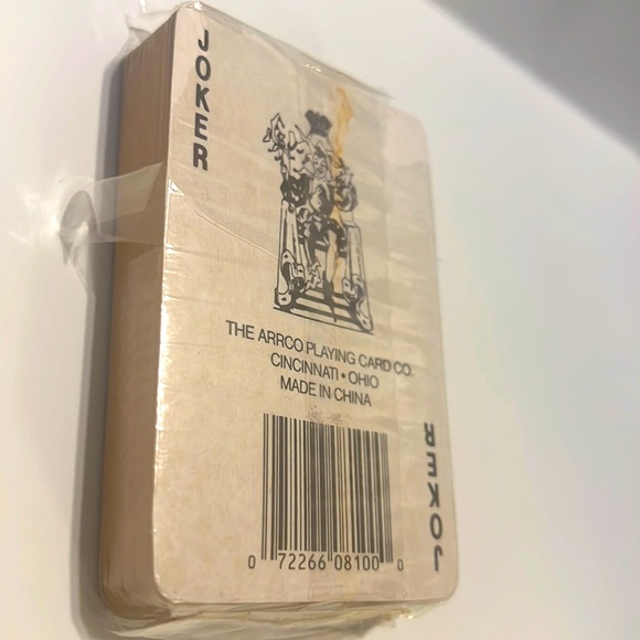 Vintage Playing Cards Floral Back - Picture 6 of 6